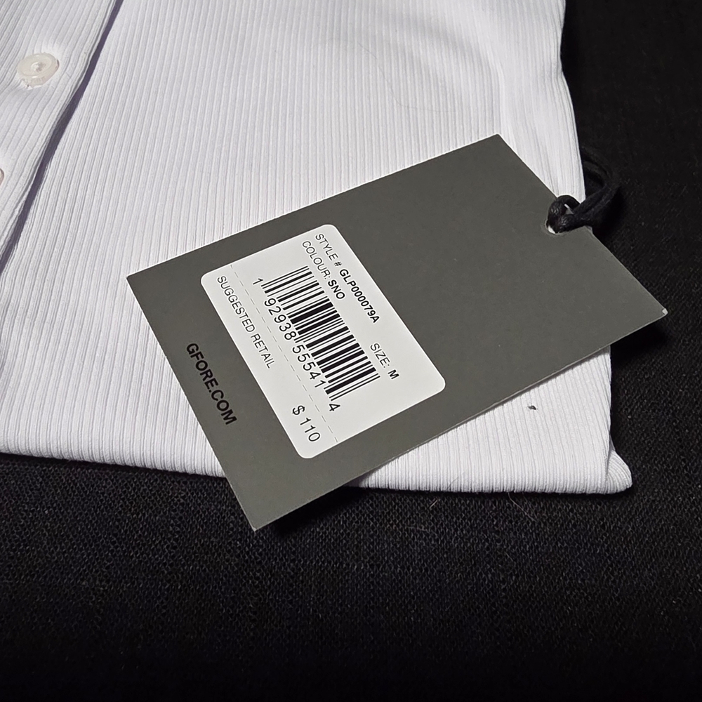G/FORE White Polo — Bold Graphic Pack - Picture 12 of 14